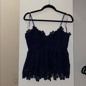 Lace tank